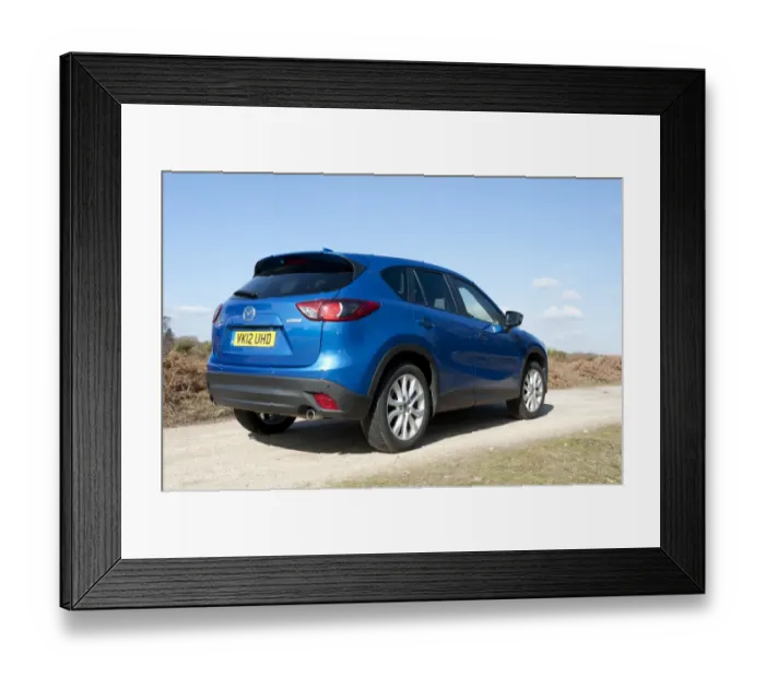 Framed Print : Mazda CX5 2013 Framed Print : Mazda CX5 2013