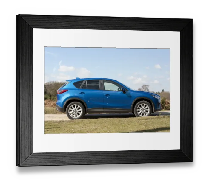 Framed Print : Mazda CX5 2013 Framed Print : Mazda CX5 2013