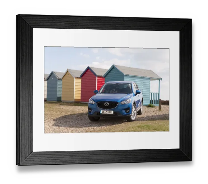 Framed Print : Mazda CX5 2013