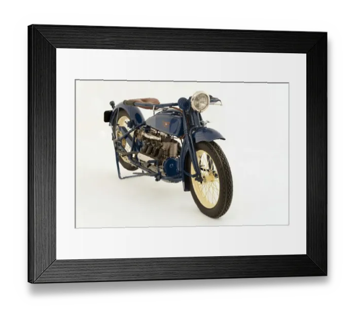 Framed Print : E01191 Ace Motorcycle 1923 Framed Print : E01191 Ace Motorcycle 1923