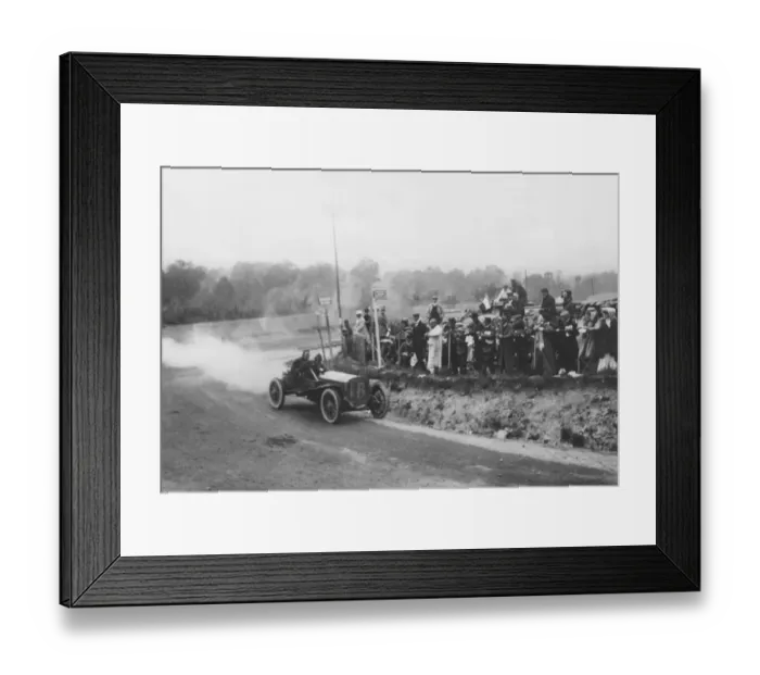 Framed Print : Moore-Brabazon who finished 18th in his Austin in the 1908 Grand Prix De L ACF Dieppe