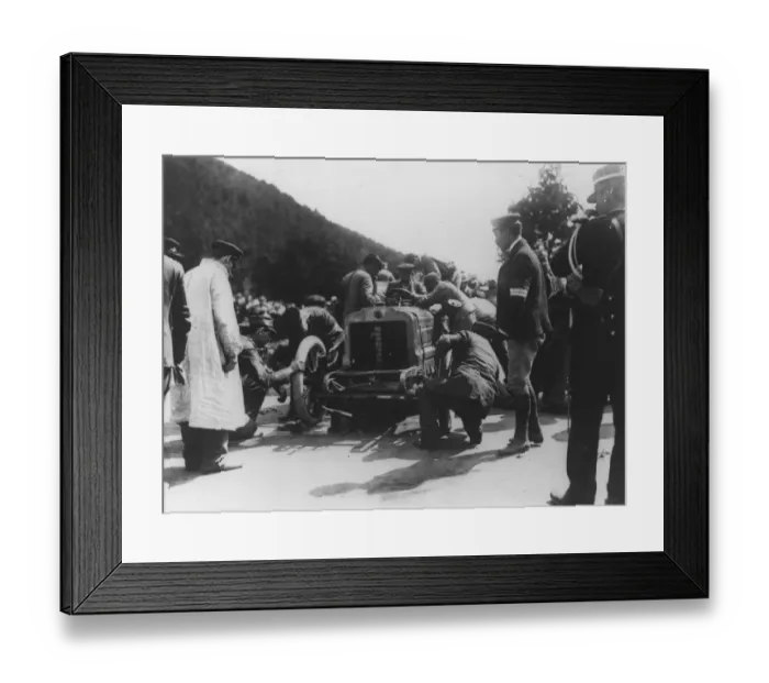 Framed Print : Brasier Thery 1905 Gordon Bennet cup Auvergne