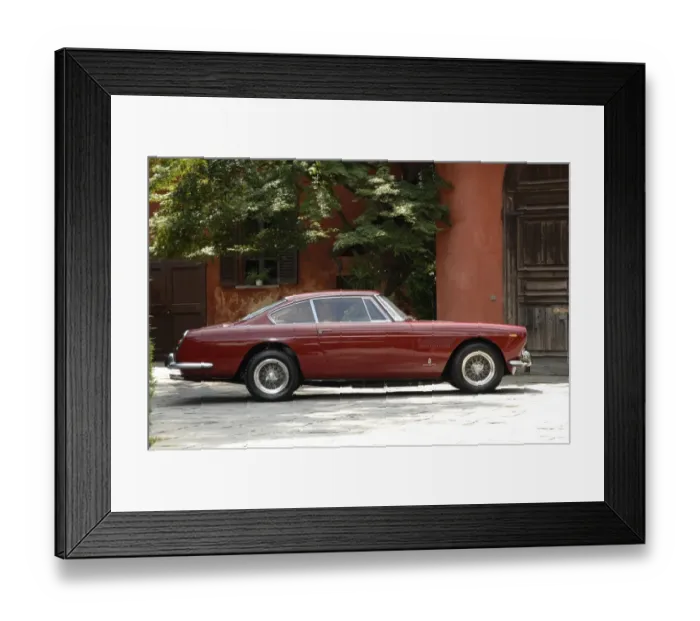 Framed Print : Ferrari 250 GTE 2+2 1962