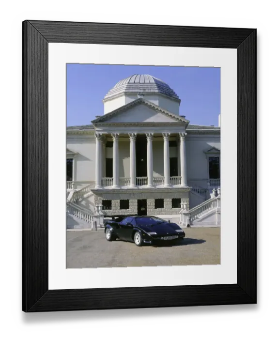Framed Print : Lamborghini Countach 5000s 1981