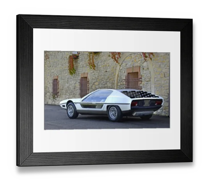Framed Print : Lamborghini Marzal 1967 Framed Print : Lamborghini Marzal 1967