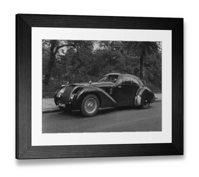 Framed Print : Lagonda V12 Aerodynamic saloon with body by Lancefield Framed Print : Lagonda V12 Aerodynamic saloon with body by Lancefield