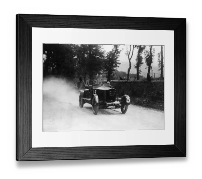 Framed Print : Bignan driven by Mathys in 1925 Coupe George Boillot Boulogne