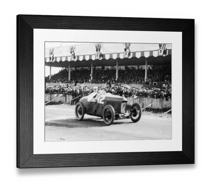 Framed Print : Sunbeam, Segrave winning French GP 1923