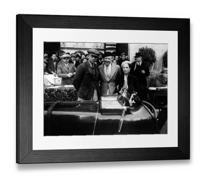 Framed Print : Mille Miglia 1934 MG Magnette Eddie Hall (middle) Framed Print : Mille Miglia 1934 MG Magnette Eddie Hall (middle)