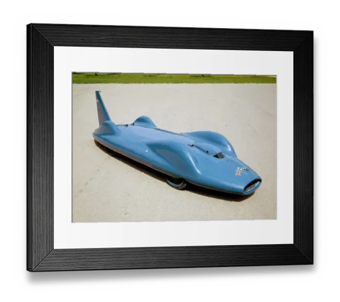 Framed Print : 1964 Bluebird CN7