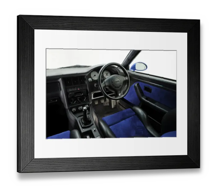 Framed Print : Audi RS2 Estate 1995