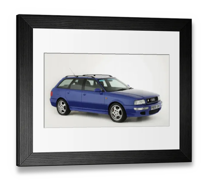 Framed Print : Audi RS2 Estate 1995