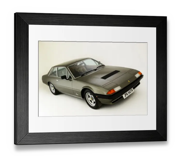 Framed Print : Ferrari 400i 1980 Framed Print : Ferrari 400i 1980