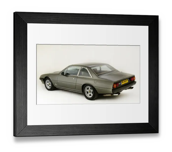 Framed Print : Ferrari 400i 1980 Framed Print : Ferrari 400i 1980