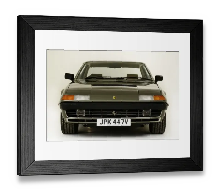 Framed Print : Ferrari 400i 1980 Framed Print : Ferrari 400i 1980