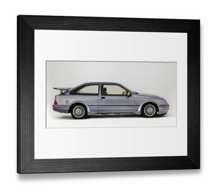 Framed Print : Ford Sierra RS Cosworth 1987