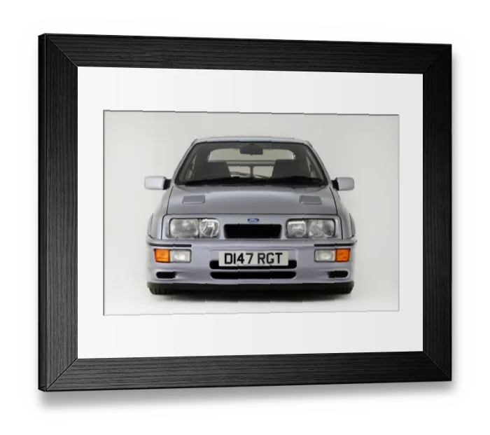 Framed Print : Ford Sierra RS Cosworth 1987