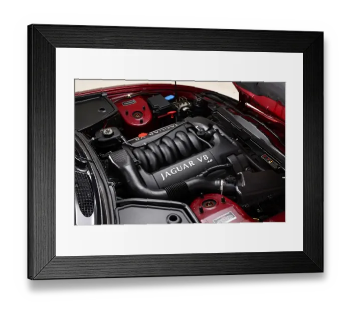 Framed Print : Jaguar XK8 1999 Framed Print : Jaguar XK8 1999