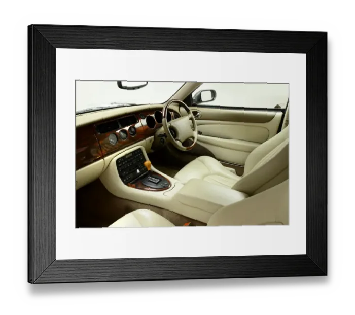 Framed Print : Jaguar XK8 1999