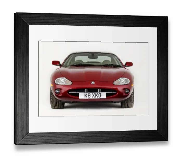 Framed Print : Jaguar XK8 1999