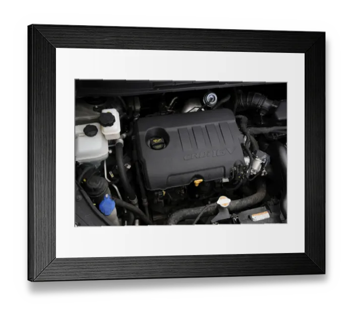Framed Print : Kia Carens 3 CRDi 2012