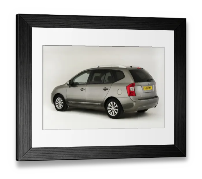 Framed Print : Kia Carens 3 CRDi 2012