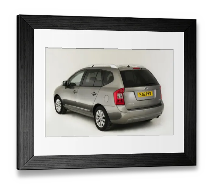 Framed Print : Kia Carens 3 CRDi 2012