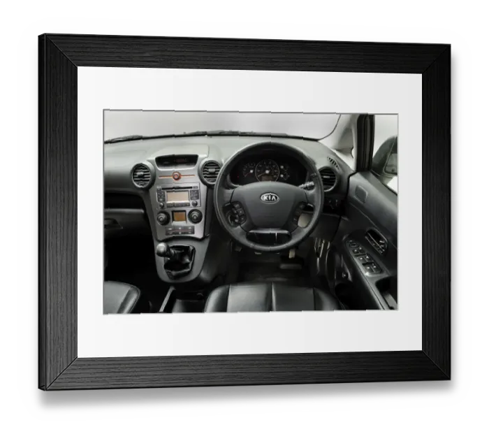 Framed Print : Kia Carens 3 CRDi 2012