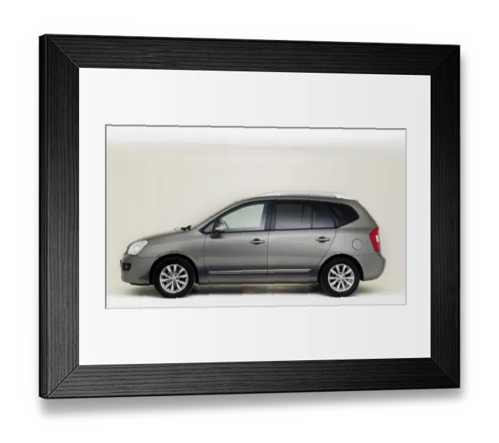 Framed Print : Kia Carens 3 CRDi 2012