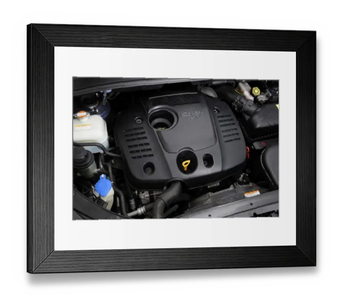 Framed Print : Kia Sportage XS 2009