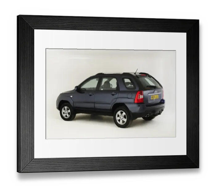 Framed Print : Kia Sportage XS 2009