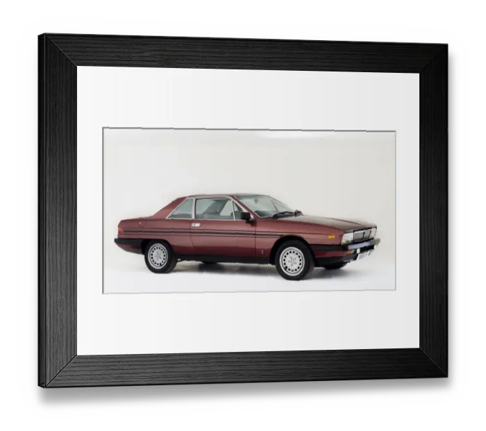 Framed Print : Lancia Gamma 2500 IE 1982 Framed Print : Lancia Gamma 2500 IE 1982