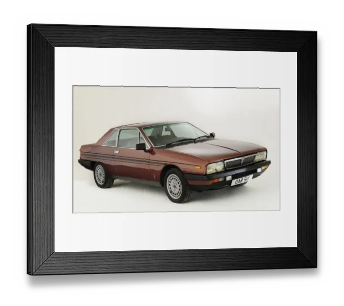 Framed Print : Lancia Gamma 2500 IE 1982 Framed Print : Lancia Gamma 2500 IE 1982