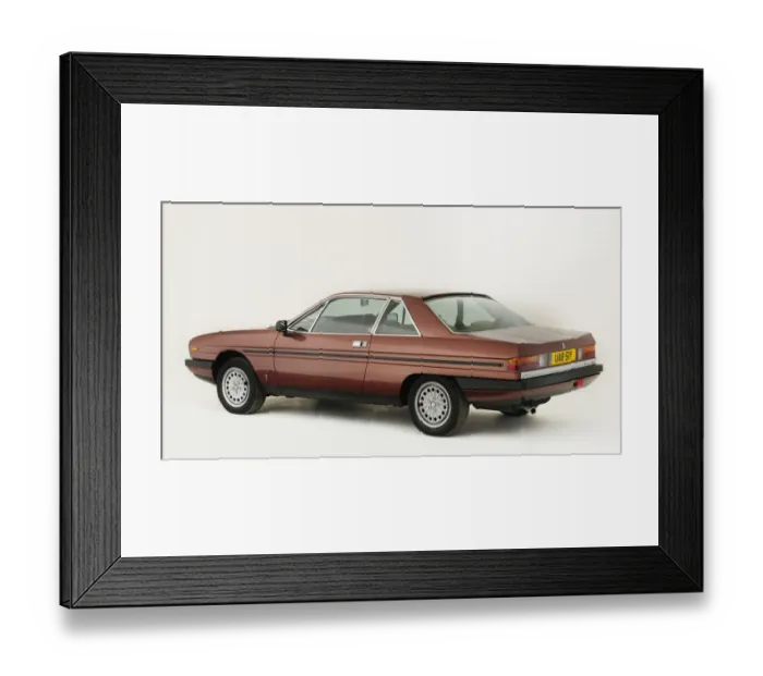 Framed Print : Lancia Gamma 2500 IE 1982
