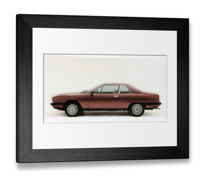 Framed Print : Lancia Gamma 2500 IE 1982 Framed Print : Lancia Gamma 2500 IE 1982