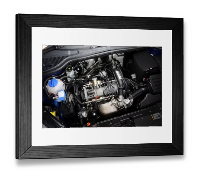 Framed Print : Skoda Yeti 2010
