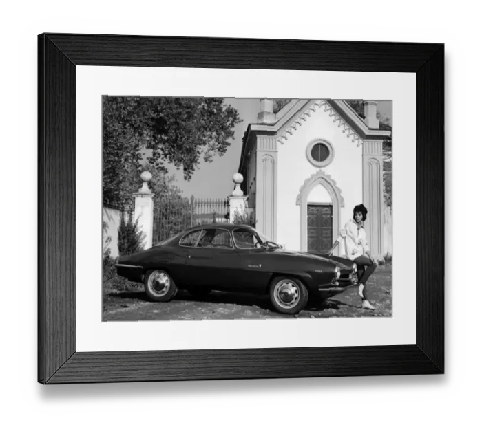 Framed Print : 1965 Alfa Romeo Giulia Sprint Speciale Framed Print : 1965 Alfa Romeo Giulia Sprint Speciale