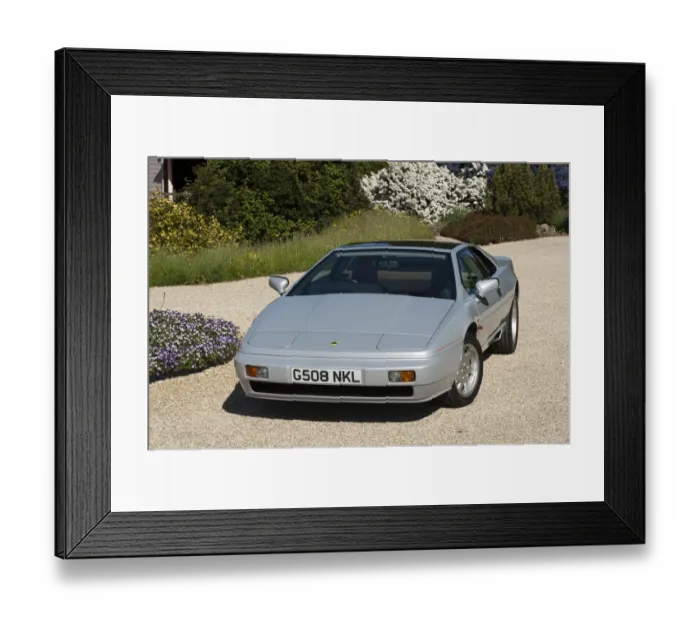 Framed Print : Lotus Esprit 1989 Framed Print : Lotus Esprit 1989