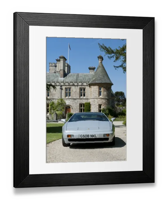 Framed Print : Lotus Esprit 1989 Framed Print : Lotus Esprit 1989