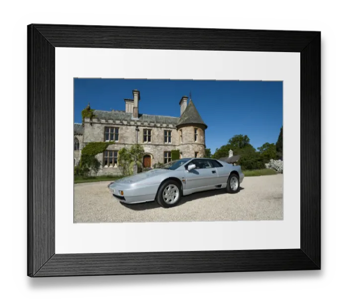 Framed Print : Lotus Esprit 1989 Framed Print : Lotus Esprit 1989