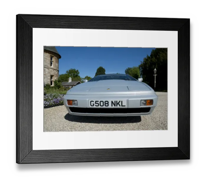 Framed Print : Lotus Esprit 1989 Framed Print : Lotus Esprit 1989