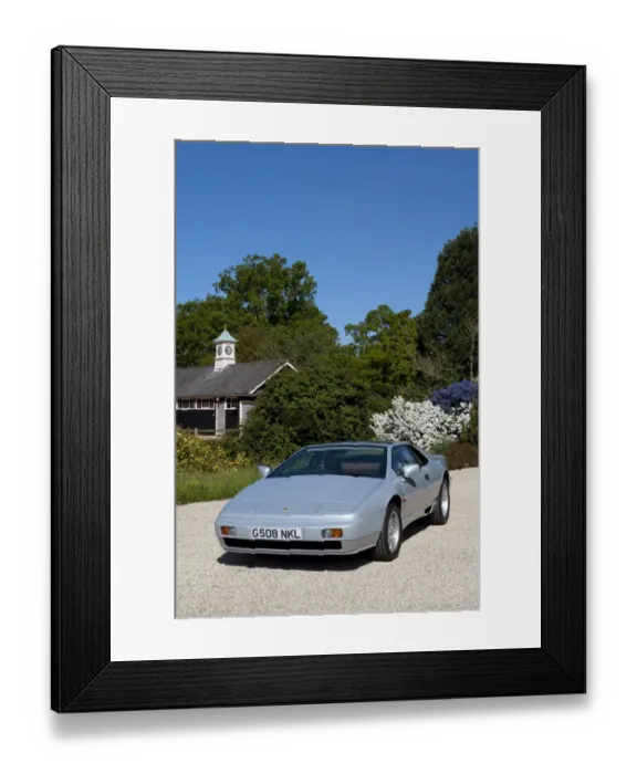 Framed Print : Lotus Esprit 1989 Framed Print : Lotus Esprit 1989