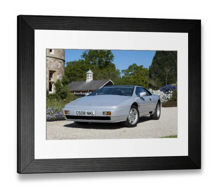 Framed Print : Lotus Esprit 1989 Framed Print : Lotus Esprit 1989
