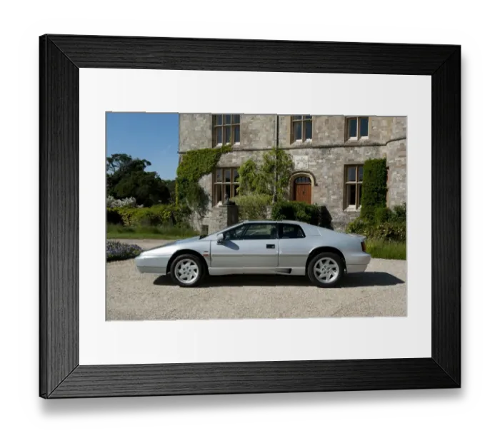 Framed Print : Lotus Esprit 1989