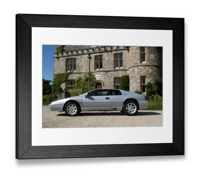 Framed Print : Lotus Esprit 1989 Framed Print : Lotus Esprit 1989