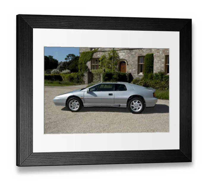 Framed Print : Lotus Esprit 1989