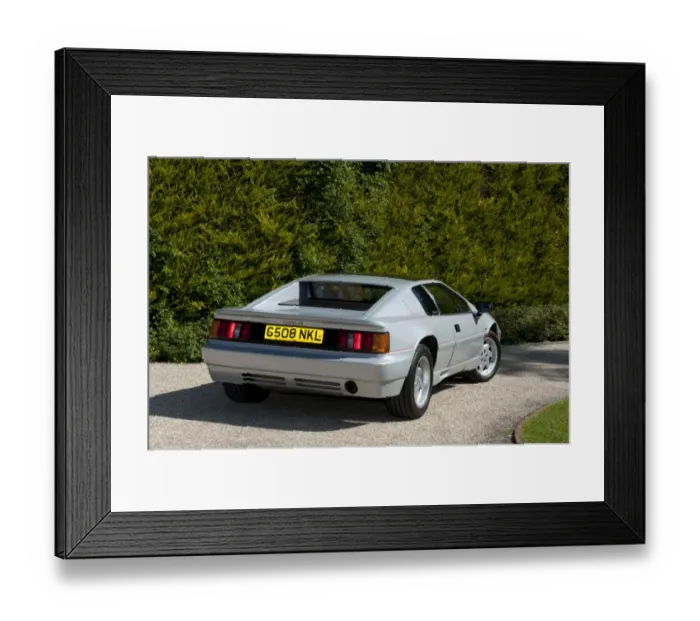 Framed Print : Lotus Esprit 1989