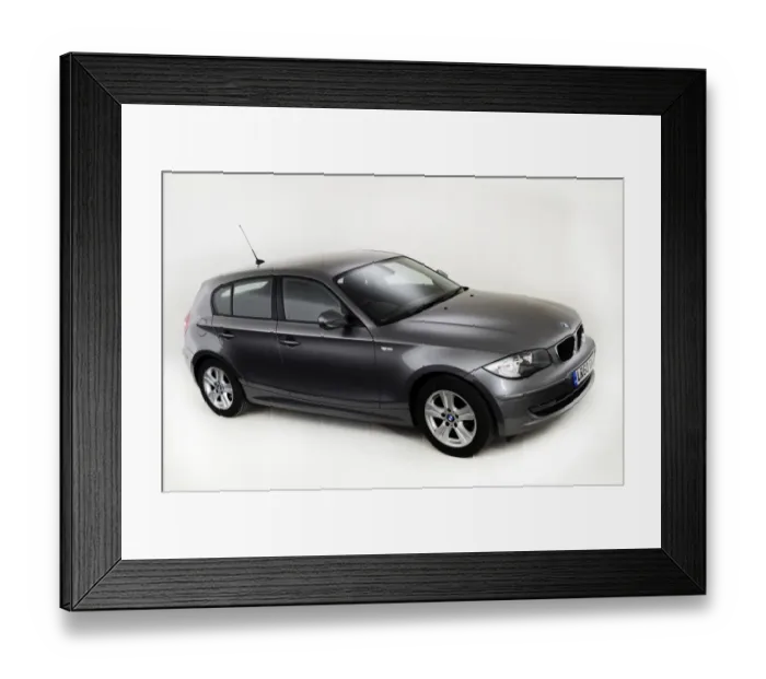 Framed Print : 2011 BMW 118d Framed Print : 2011 BMW 118d
