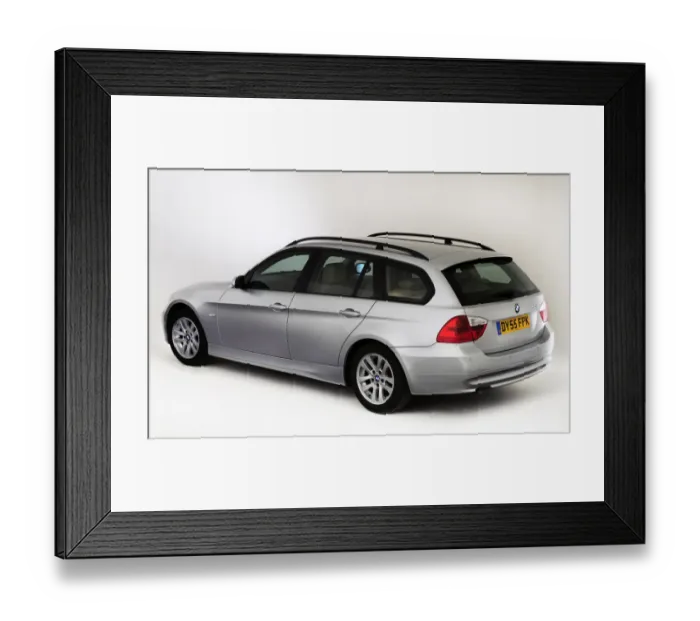 Framed Print : 2005 BMW 320d touring