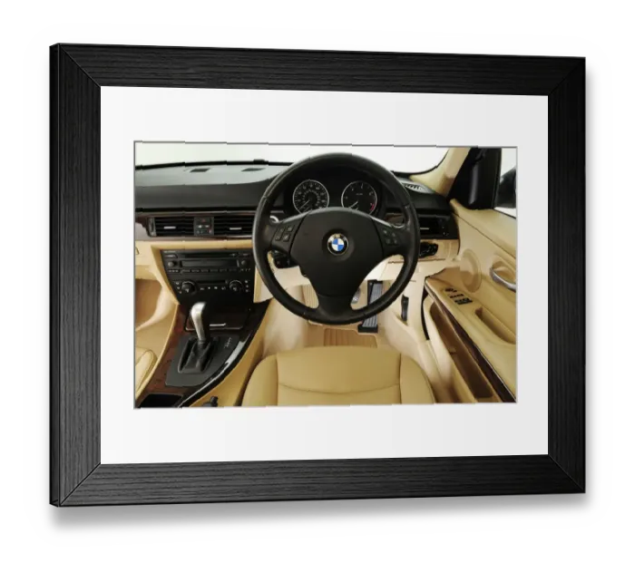 Framed Print : 2005 BMW 320d touring